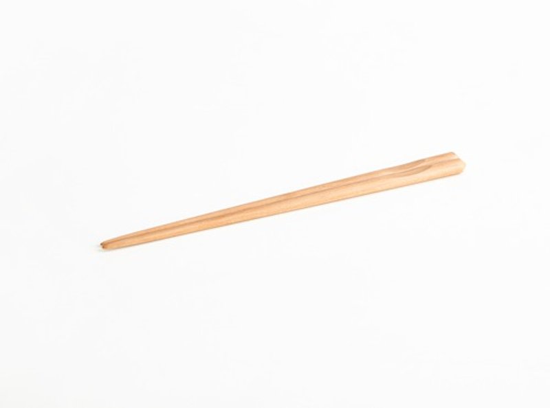apple wood round chopsticks - ตะเกียบ - ไม้ 