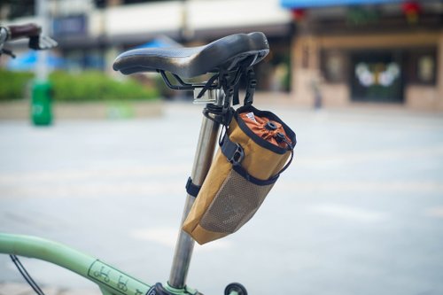 カーキ キルティング 自転車バッグ 500x0.jpg