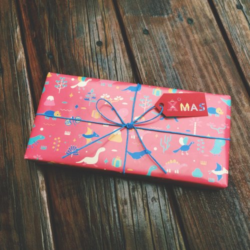 [Lonely Planet 2.0] gift wrap label - 10 into