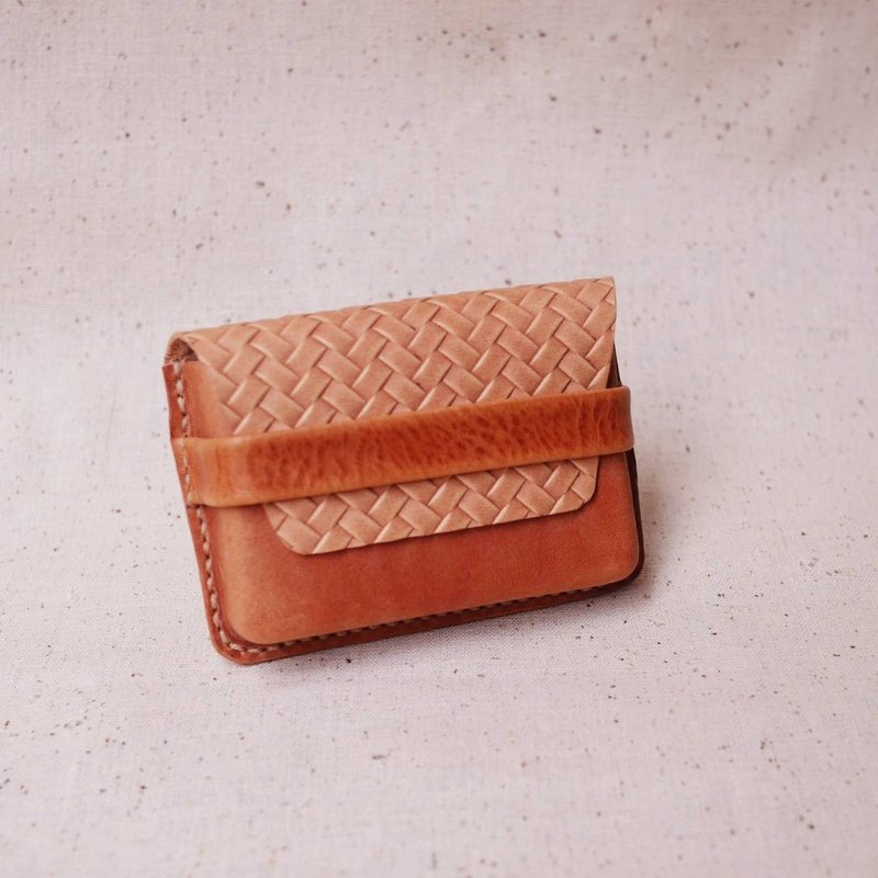 Cool business card box - Card Holders & Cases - Genuine Leather Orange