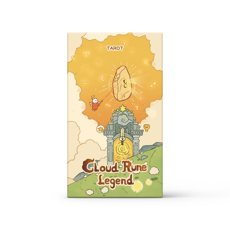 Cloud Rune Legend Tarot - บอร์ดเกม - กระดาษ หลากหลายสี