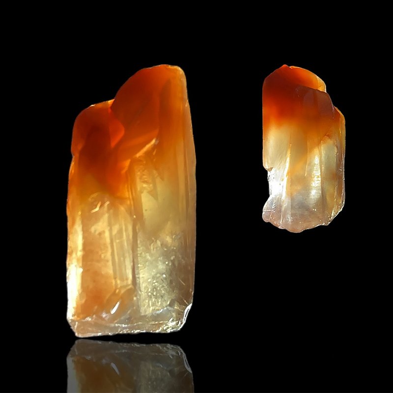 稀有紅兔毛水晶 粉紅兔毛晶  原礦 原石 溫柔守護招貴人 美容養顏 - 擺飾/家飾品 - 水晶 紅色
