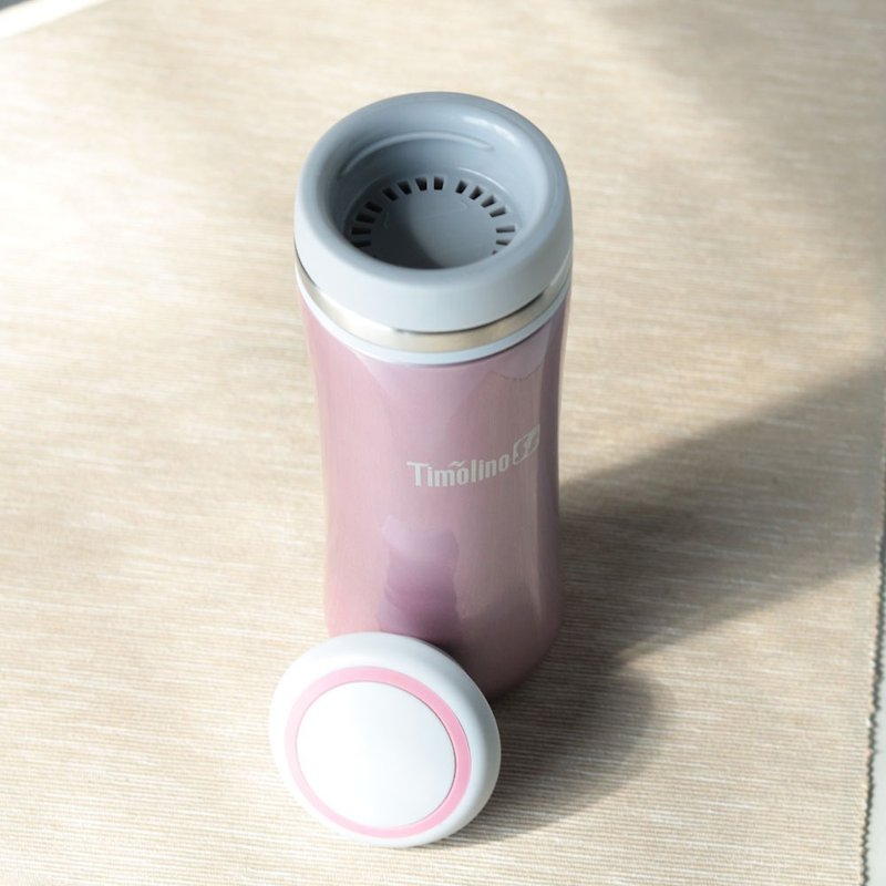 [Welfare products 50% off] Timolino pearl color TT portable cup 350cc (Rose Gold) without outer box - Vacuum Flasks - Stainless Steel 