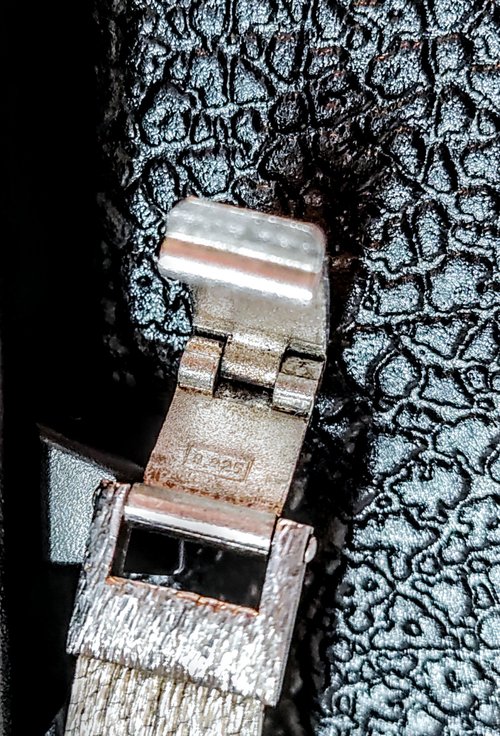 1960 ～ 70 年代のウォルサム 925シルバースクエア ブレスレット