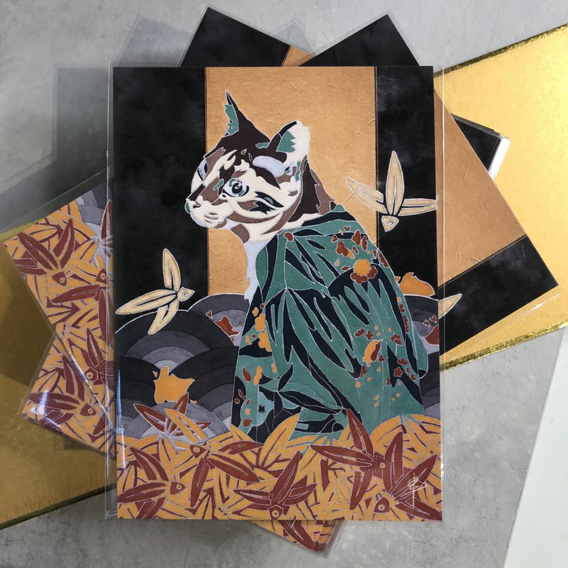 猫的賀年狀 |明信片|送禮 - 卡片/明信片 - 紙 