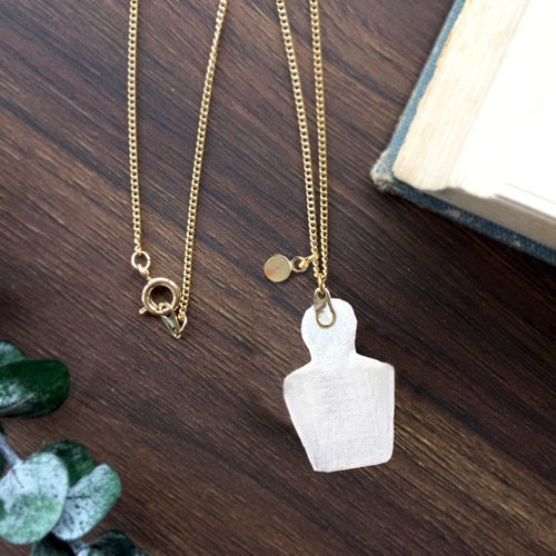 Perfume bottle necklace 香水瓶のネックレス - ショップ Little