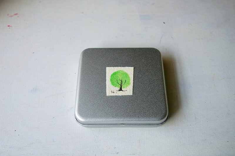 gift box for broach (with small original picture) - General Rings - Other Metals Gray