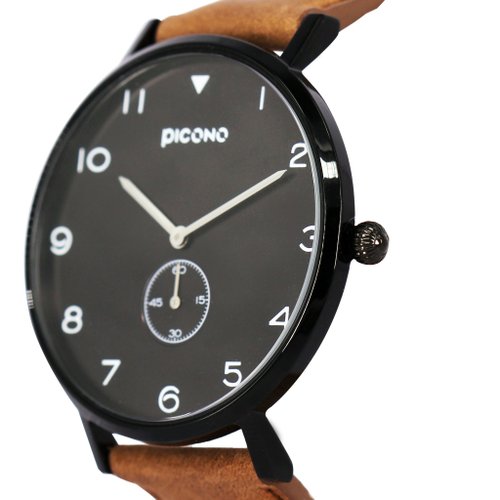 【PICONO】SPY S collection leather strap watch / YS-7201