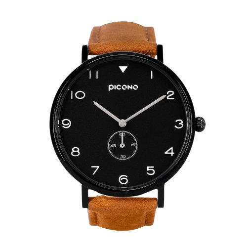 【PICONO】SPY S collection leather strap watch / YS-7201