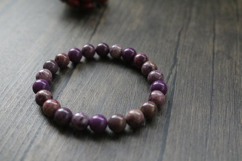 Purple Cloud Mother Crystal Bracelet Pure Natural Crystal Bracelet - Bracelets - Crystal Purple