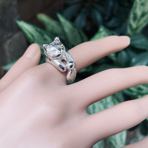 sterling silver cat ring の検索結果 | Pinkoi（ピンコイ）アジア最大