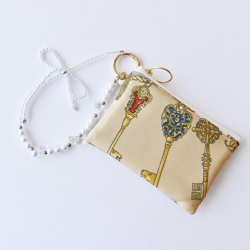 KEY CHAIN POUCH  A(鑰匙袋) / 日本製造 - 化妝包/收納袋 - 其他材質 