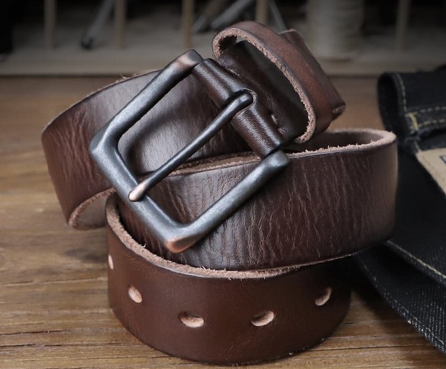 Brown Cowhide TAINO Handmade good Belt