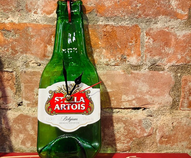 Stella Artois Bottle Wall Clock 