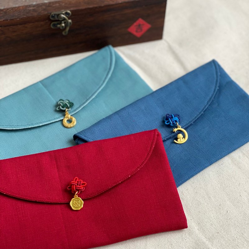 Cute snake treasure three-color discount gift box///cloth red envelope bag. Passbook cover - ถุงอั่งเปา/ตุ้ยเลี้ยง - ผ้าฝ้าย/ผ้าลินิน สีแดง