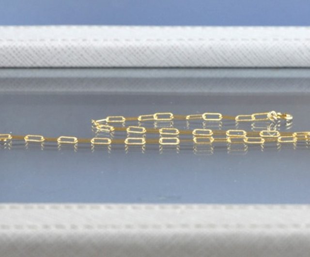 みろまつ様✾14kgf rectangle rollデザインチェーン ブレスレット14kgf 選べる
