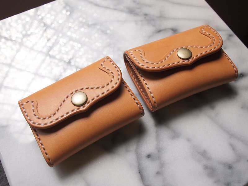 【LS Leatherworks】Coin Purse - Coin Purses - Genuine Leather Brown