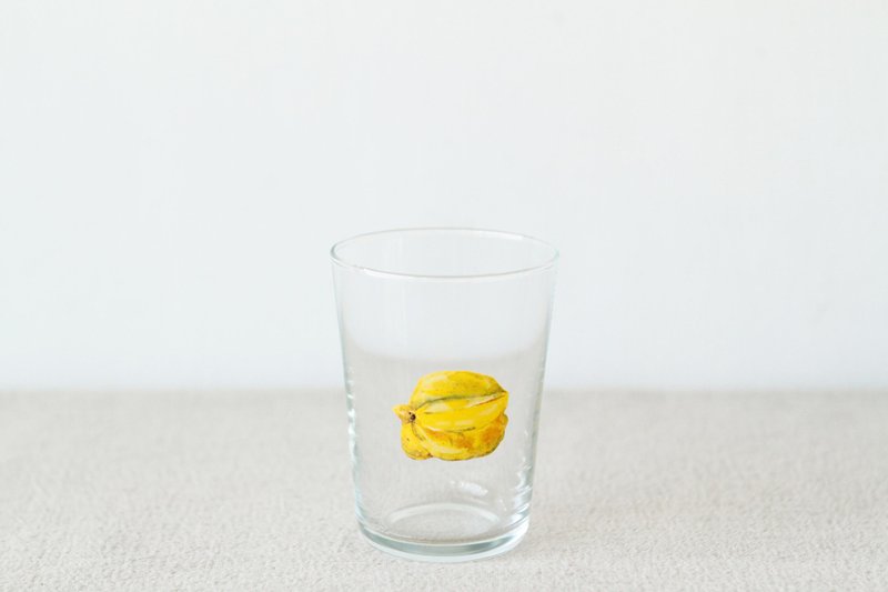 【+t企劃】水果玻璃杯-楊桃整顆 - 玻璃杯 - 玻璃 透明