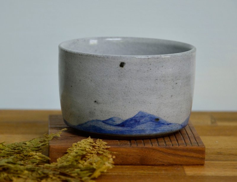 繪山形杯(大) - 茶壺/茶杯/茶具 - 陶 