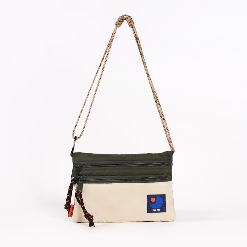 japfac Mini Candy Deku(cream-green) - Drawstring Bags - Waterproof Material Green