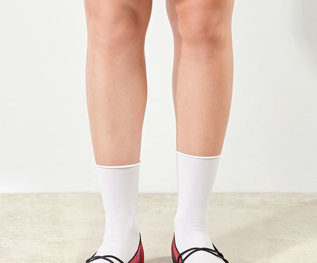 バッドガールフラットシューズレッドチェック柄 | アジアの