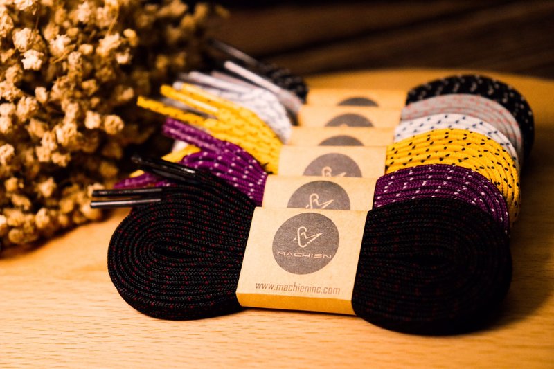 盛夏光年 (星光熠熠扁鞋帶&傳情卡)| MACHIEN - 卡片/明信片 - 聚酯纖維 