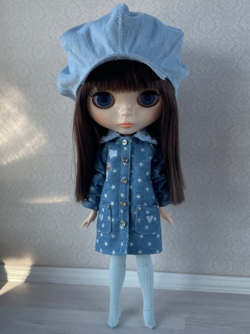 clothes for blythe - 玩偶/公仔 - 棉．麻 藍色