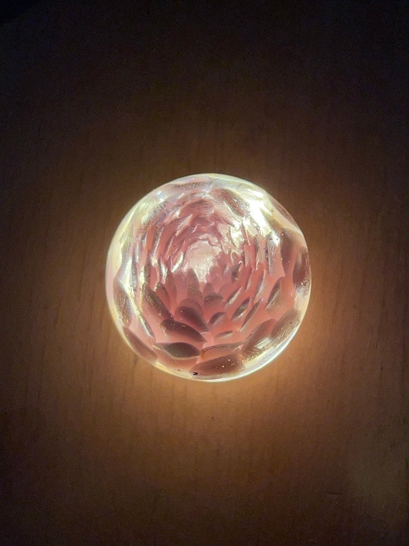 Flower glass night light - Items for Display - Glass 