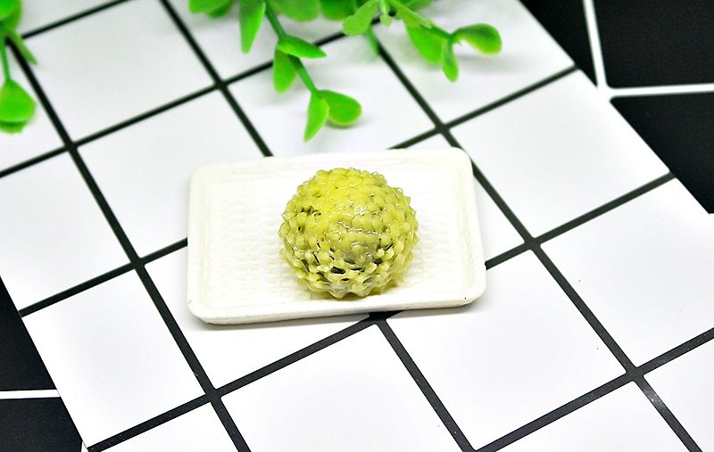 ➽黏土系列-日本和果子☛菊-➪磁鐵系列 #冰箱磁鐵# #黑板磁鐵# #日式# #文具# - 磁石貼/磁鐵 - 黏土 綠色
