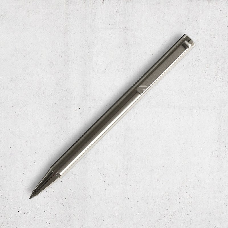 啟點系列 不銹鋼原子筆 (銀) - 原子筆/中性筆 - 其他金屬 灰色