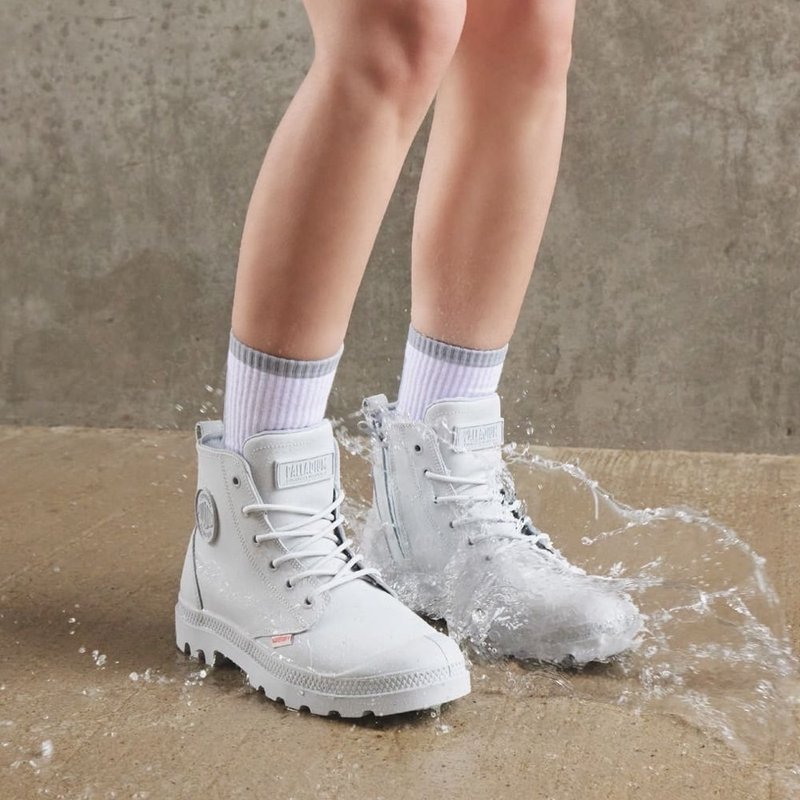PALLADIUM COATED ZIP 金級皮革橘標拉鍊防水靴74069 - 雨鞋/防水鞋 - 其他材質 多色