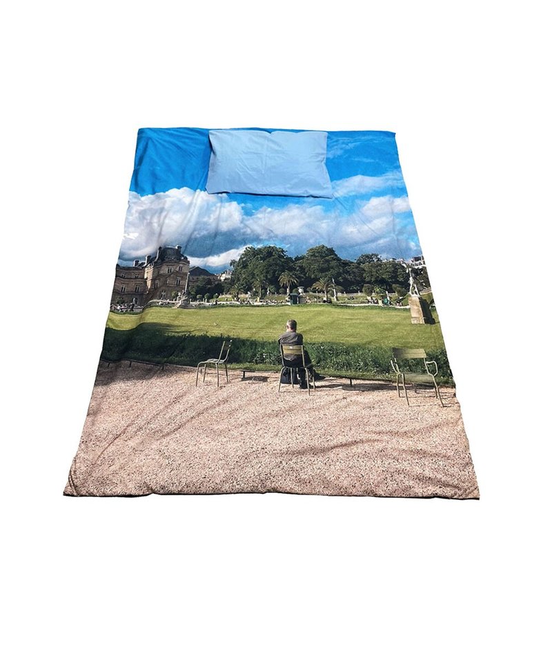 bedding cover set - Le jardin du Luxembourg - Bedding - Cotton & Hemp Green