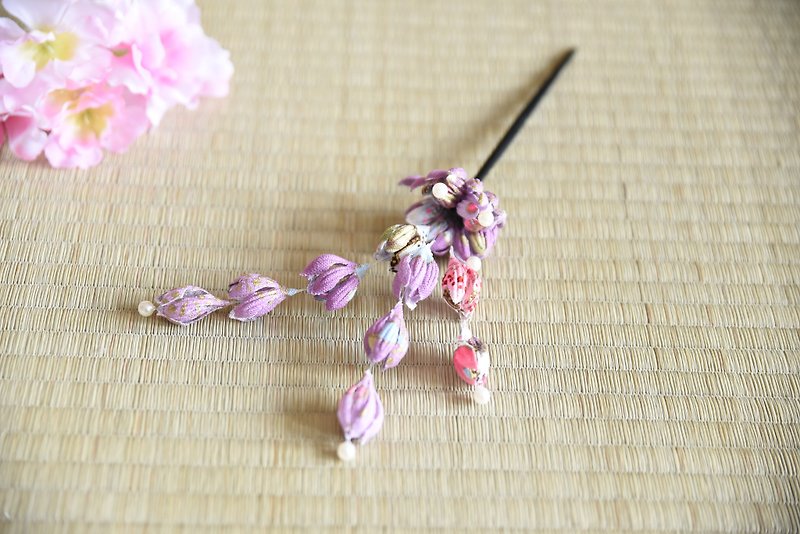 Japanese wind Bob Medicago paragraph - Hair Accessories - Paper Pink