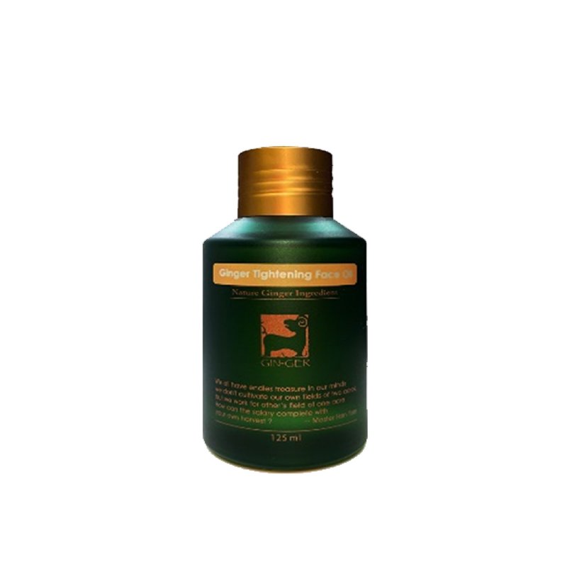 【GIN-GER】薑嫩提顏按摩油 125ml - 刮痧板/臉部按摩 - 濃縮/萃取物 