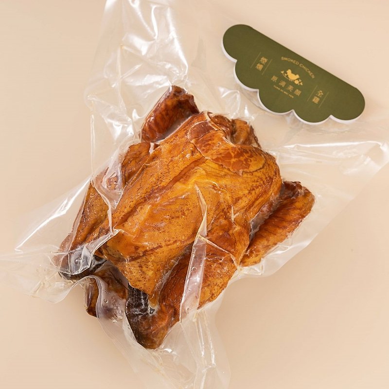 [Free shipping and fast shipping] Frozen | Smoked whole chicken extra large 1.35kg Goodbye on the first and fifteenth day of the Lunar New Year - Prepared Foods - Other Materials Brown