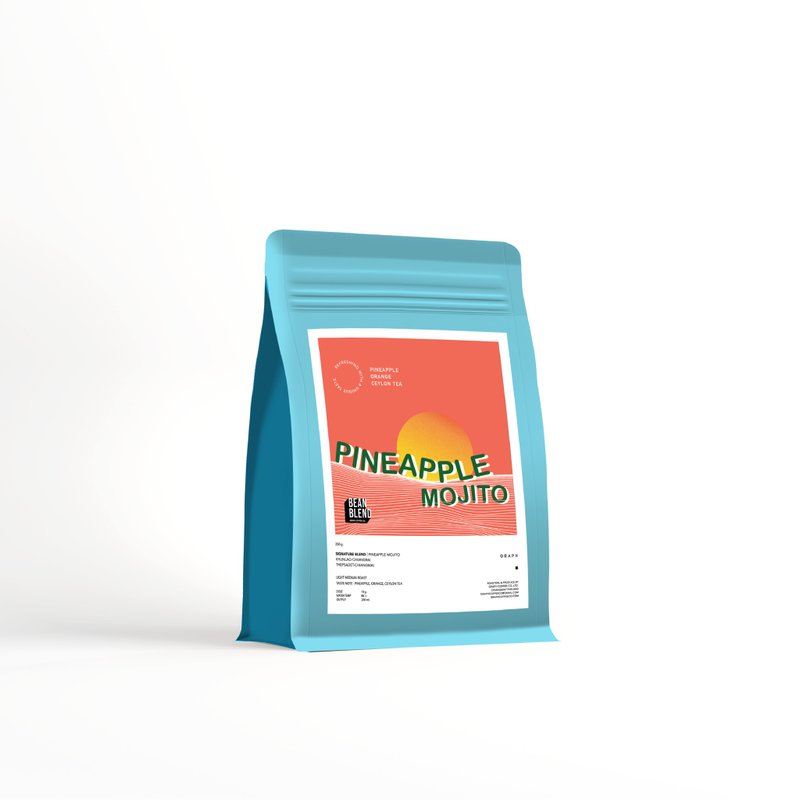 GRAPH | SIGNATURE BLEND - COCKTAIL PARTY SET - PINEAPPLE MOJITO 500g. - 咖啡/咖啡豆 - 其他材質 橘色