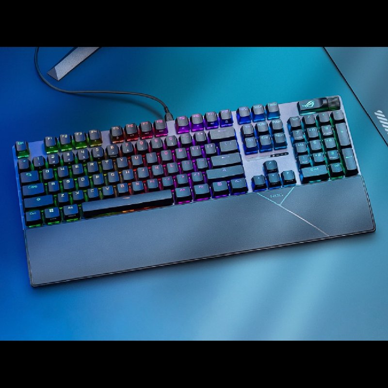 ASUS 華碩 ROG Strix Scope II X 電競鍵盤 - 電腦配件 - 塑膠 黑色