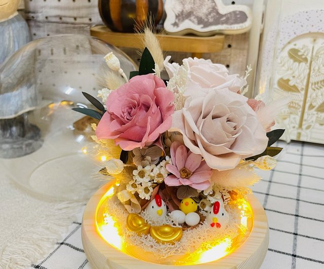 Reuge Music オルゴール 花の装飾付き