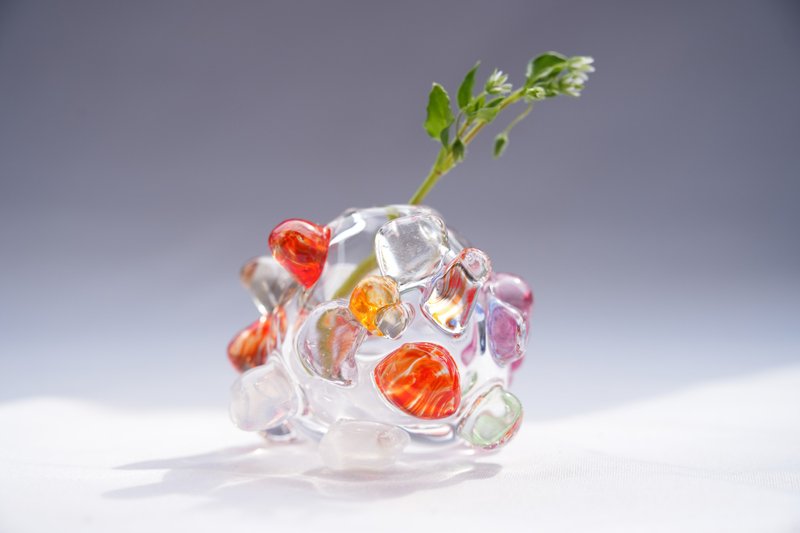 新作//Jewelry一輪挿し - 花瓶/花器 - 玻璃 多色