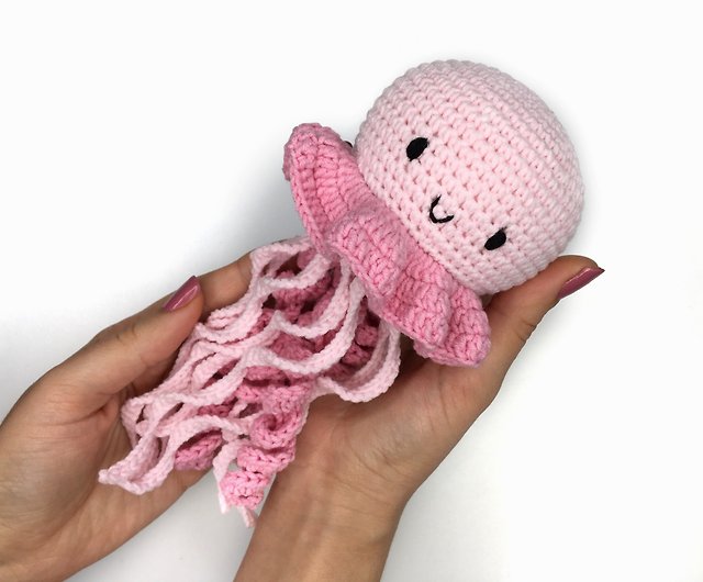 Crochet Octopus For Premature Babies Handmade To Order Newborn First Stuffed Toy 