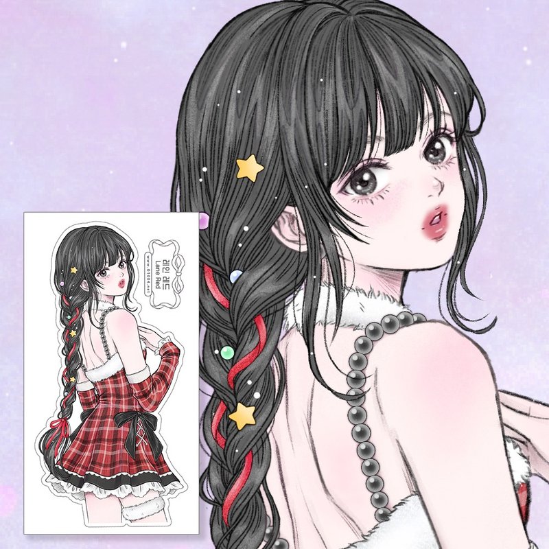 レーンステッカー - ステッカー・シール - 紙 