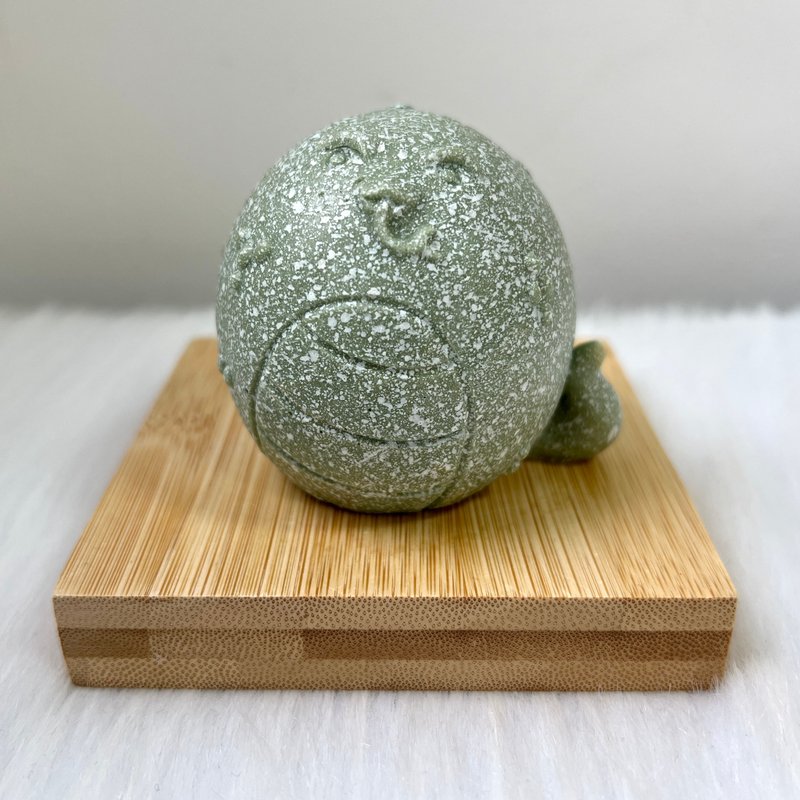 十二生肖青砂石擺件 - 蛇 | 風水擺件 | 奇門擺件 | 開運 - 擺飾/家飾品 - 石頭 綠色
