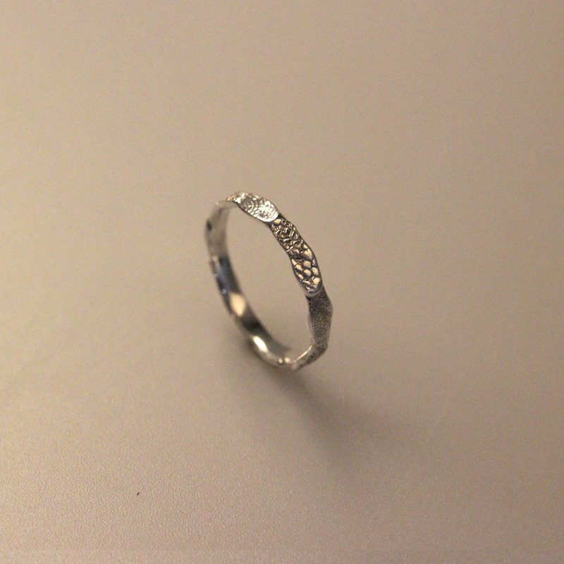 Love in time-silver Silver-narrow version - General Rings - Silver 