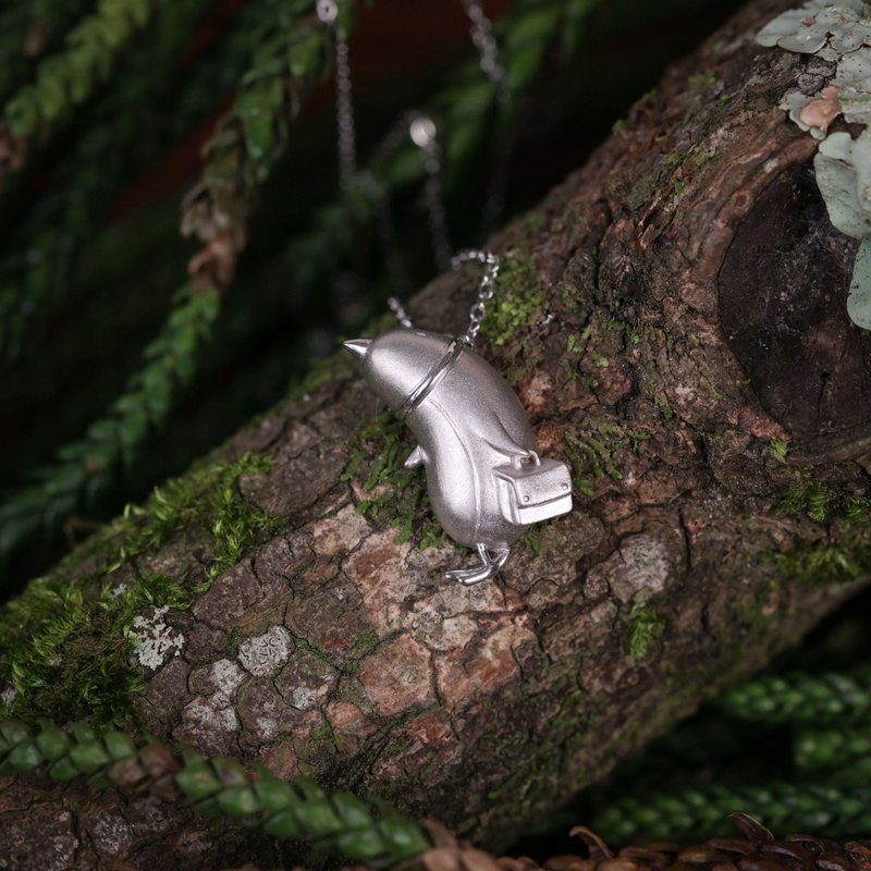 Forest Spirit Energy 3D Edition | Office Penguin 925 Sterling Silver Necklace Co - Necklaces - Sterling Silver Silver