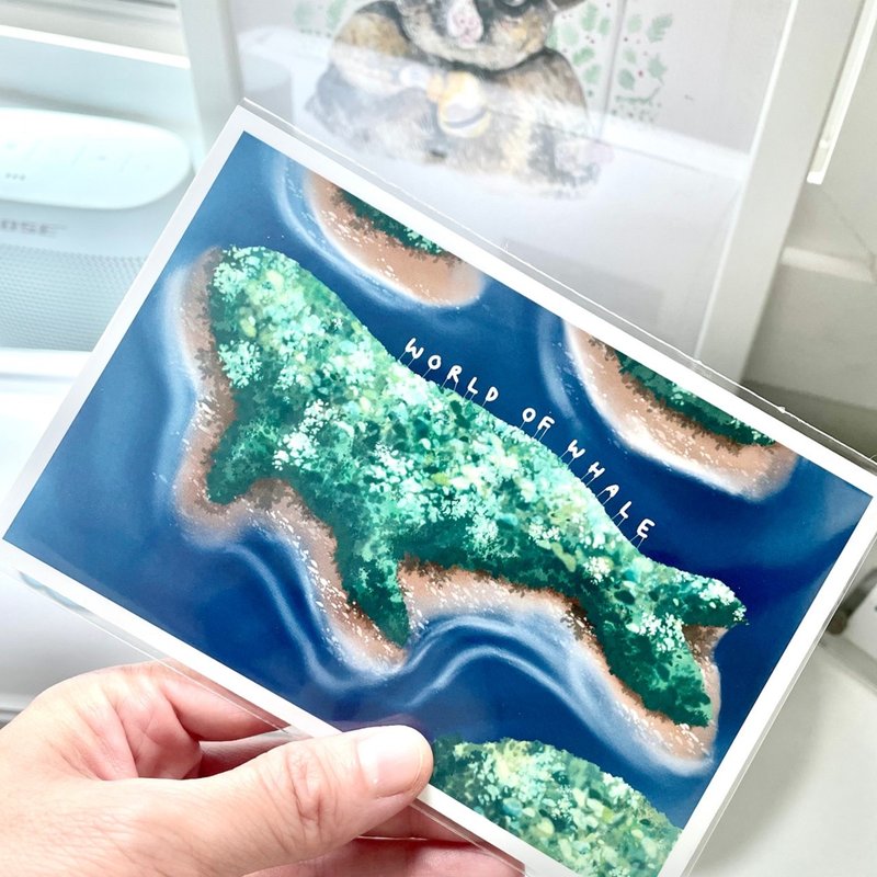 Postcard : World of whale - Cards & Postcards - Paper 