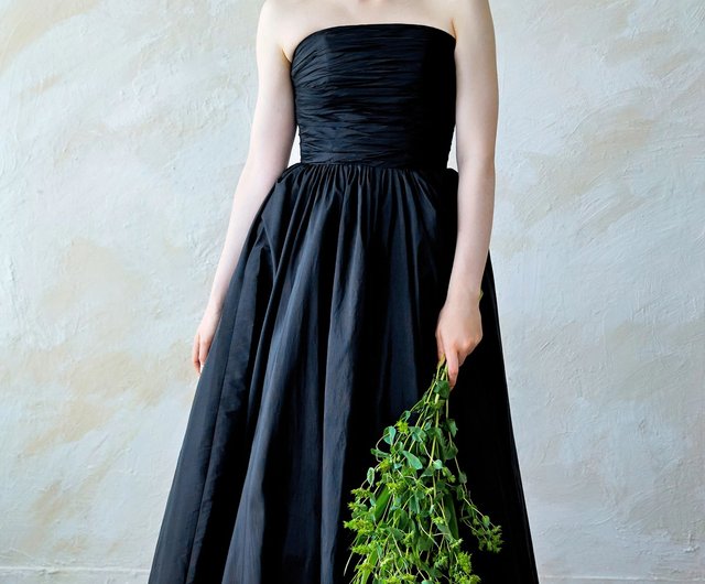 【新品未使用】定価13万円シルクタフタティアードドレス APPLAUDIR】ソフトタフタ ドレス