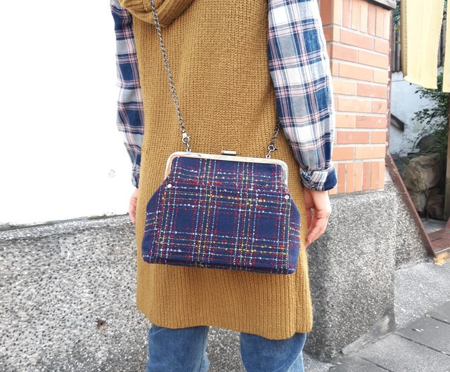 Woolen discount sling bags