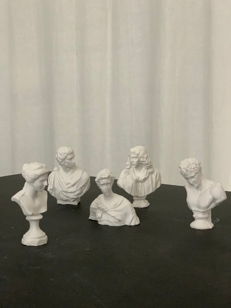 ギリシャの偶像/石膏像/ヴィーナスエルモスブルータスセントジョージモリエール - 置物 - その他の素材 