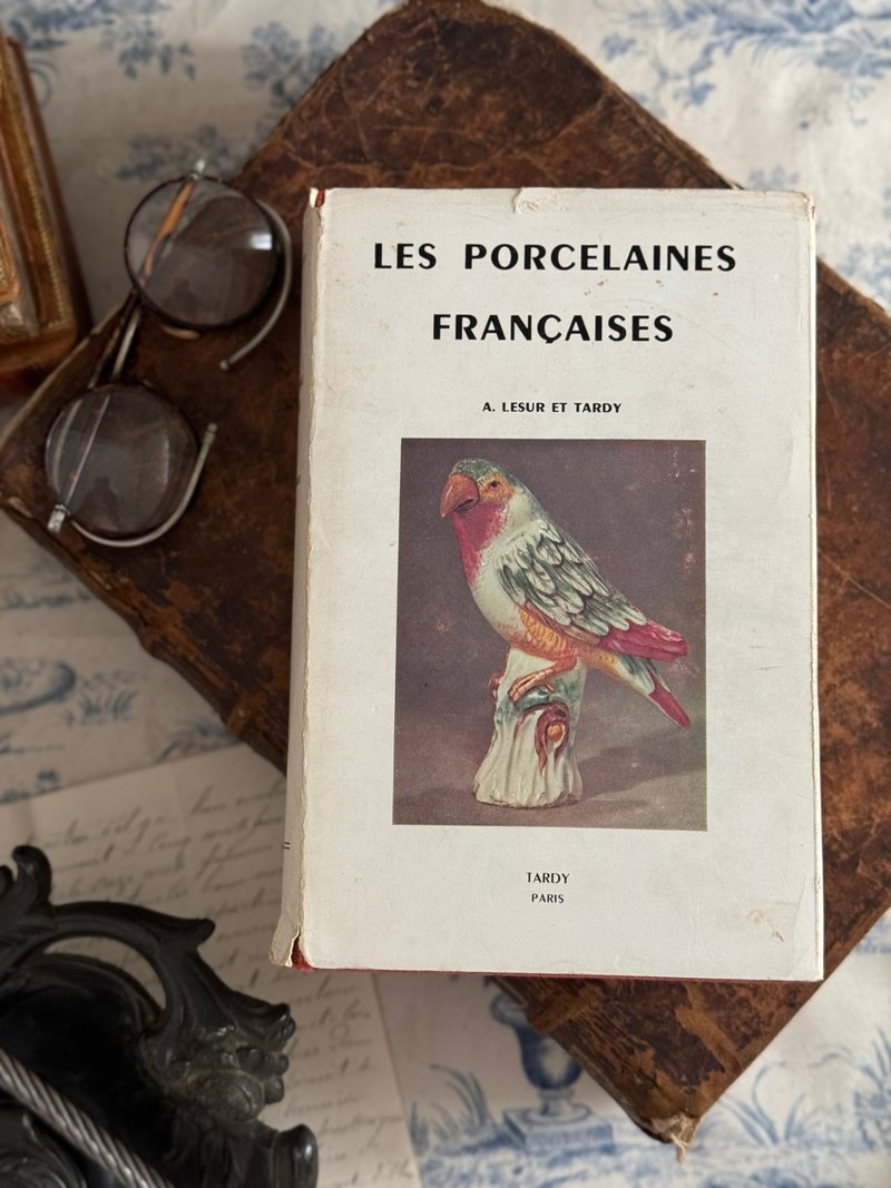 40521-Rare book Les Porcelaines Françaises 1967Tardy - หนังสือซีน - กระดาษ 