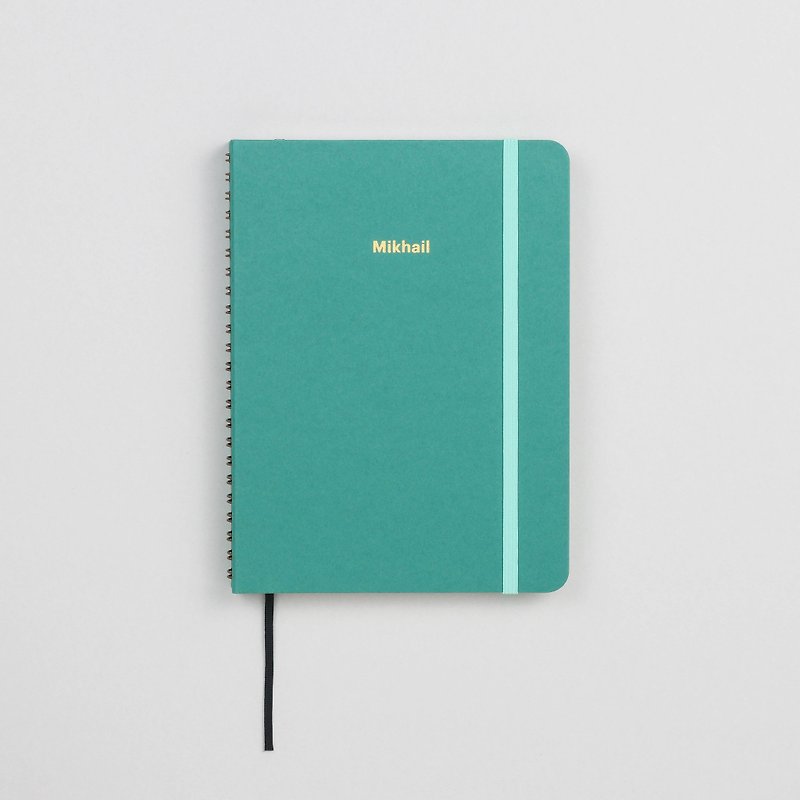 Plain Jade A5 Notebook / Sketchbook - สมุดบันทึก/สมุดปฏิทิน - กระดาษ สีเขียว